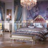 Bisini Luxury Bedroom Furniture, Luxury Solid Wood Bed Room Furniture Set thumbnail-1