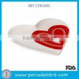 Fancy Heart-shaped Plate Wedding Giveaways thumbnail-1