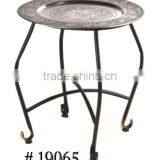 Round Embossed Coffee Table thumbnail-6