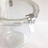250ml Capactiy Tapered Locked Glass Stash Jar Cans With Glass Lid thumbnail-5
