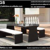 Resin Wicker PE Rattan Garden Bar Furniture thumbnail-1