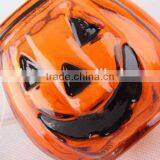 Portable Pumpkin Shaped Glass Candle Holder thumbnail-3