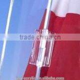 Wholesale Clear Acrylic Jersey Display Case Wall-mounted Plexiglass T-shirt Display Case thumbnail-2