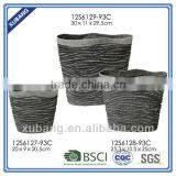 Sandstone Round Large Flower Pots Bronze Finish Flower Container thumbnail-3