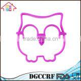Silicone Owl Shaped Silicone Egg Ring, Eco-friendly Silicone Egg Cooking Mold thumbnail-3