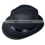2017 New Charm Products Custom Female Male Fitted Custom Wool Felt Material Top Hat Body Wholesale With Ribbon Made in China thumbnail-2
