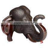 Bronze Elephant Head Wall Statue thumbnail-2