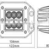 151537 6 Led 18W Stainless Steel PC IP67 Working Lamp thumbnail-2