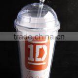 Sedex 4p Approved Factory 450ml Tumbler With Straw for Promotional thumbnail-1