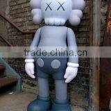 Promotion High Quality Fiberglass Kaws Life Size Cartoon Statue thumbnail-4