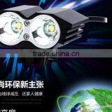 Bicycle Lighting L2 Lamp Headlight Dual Core T6 Bicycle Riding Bright Light Lamp Headlights Owls thumbnail-1
