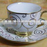 Porcelain Cup and Saucer thumbnail-1