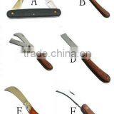 Garden Agriculture Edging Budding Knife/grafting Knife/folding Pruning Knife/hand Shear