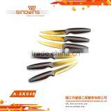 A-SK049 High Quality Stainless Steel Steak Knife Set With Wooden Handle thumbnail-6