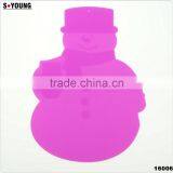16006 Snowman Shape Silicone High Temperature Heat Insulation Mat Kitchenwares Silicone Mat Flexible Silicone Heating Mat thumbnail-1