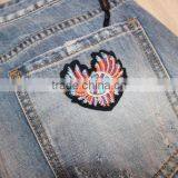 GZY Funky New Pattern European Type Men's Jeans Patch Denim Vintage Wrinkles Effect Jeans Stock thumbnail-5