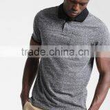 MGOO Customized Different Color Collar Polo Shirt Slim Fit Blank Polo Shirts For Men thumbnail-2