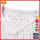 Latest Style 100% Cotton Mens Popular Sweaters v Neck Ribbed Sweater thumbnail-5