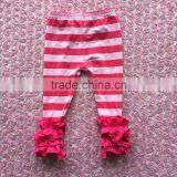 2016 Hot Sale Baby Stripe Fuller Ruffles Icing Pants Baby Icing Leggings thumbnail-2