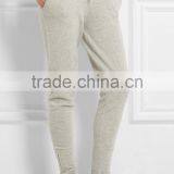 Wholesale Custom Cut and Sew Cashmere Track Pants for Women thumbnail-3