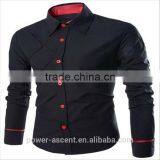 2016 New Arrival 100% Cotton Fancy Dress Shirts for Men thumbnail-1