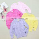 Spring Warm Wool Sweater Design for Girl Fashion Dress Sweater Sweater Designs for Kids thumbnail-1