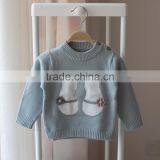S17751A Latest Design Knitted Pullover Girls' Stylish Sweaters thumbnail-2