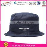 Custom Nave Blue Men's Stylish Outdoor Running Jean Bucket Hat thumbnail-1