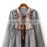 Runwaylover EY1068C Europe Style 2017 Ladies Fashion Embroidery Jacket Coats thumbnail-4