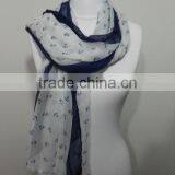 New Design Woman Fashion Anchor Shawl Beach Scarf thumbnail-3