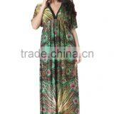 Summer Dress 2016 Vestido Casual Dress for Women Vintage Dress Ladies Sundress Plus Size Women thumbnail-5