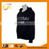 BSCI 2016 Design Sublimation Screenprint Embroidery Zipper Hoody Unique Collar Design Hoodies thumbnail-1