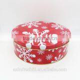 High Quality Chinese Factory Chirstmas Snowing Metal Tin Box thumbnail-2