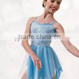 New Design Fashion Fancy Hot Sale High Quality Sequin Spandex Ballet Dance Wear thumbnail-1