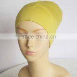 Pure Color Fashion Muslim Hat With Rubber Band Cylinder Female Factory Direct Bottling Cap thumbnail-4