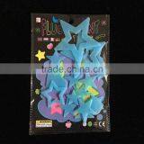 Glow in Dark Luminous Fluorescent Star Wall Cling Customized Wall Sticker Room Decoration thumbnail-2