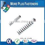 Made IN TAIWAN High Qualiy Metal Spring Stainless Steel Spring Compression Spring thumbnail-3