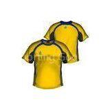 Yellow Sublimated Soccer Jersey Team Uniform, Custom Football Teamwear