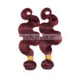 Wholesale China Body Wave Color 99j Hair Weave Red Braiding Hair thumbnail-3