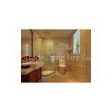 Coated Bathroom Shower Glass Panel