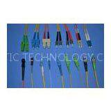 High Reliability Standard Optical Fiber Patch Cord Cable Connectors For Telecom Network