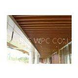 Moth-proof Artistic Wood Plastic Composite Ceiling For Indoor Decoration thumbnail-1
