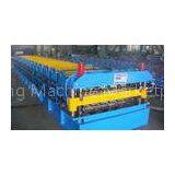 Colored Galvanized Steel Double Layer Roll Forming Machine For IBR Roof
