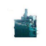 220V Vertical Automatic Scrap Paper Baler / Plastic Baling Machine