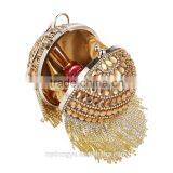 Black Tassel Silver 2017 Clutch Bag / Rhinostone Purse d Evening Handbag Gorgeous Bridal Wedding Purse Party Bag Handbag thumbnail-2