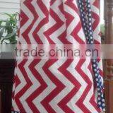 Wholesale Pageant Party Dress Polkadots Designs for Young Girls Red Chevron Dress Pillowcase Girl Dresses