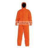 Orange Mens Winter Coveralls Work Wear Reflective Safety Coveralls