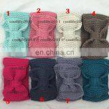 Fashion Winter Spring Knitted Bow Headband thumbnail-1