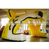 Good Quality Inflatable Tiger Tunnel,Inflatable Tiger Entrance For Sports Event