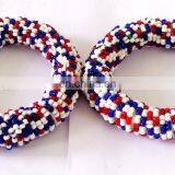 Tribal Bangles-Pearl Beaded Bangles-Fashion Wear Pearl Bracelet-Beach Wear Bangles-traditional Pearl Beaded Bangles thumbnail-3